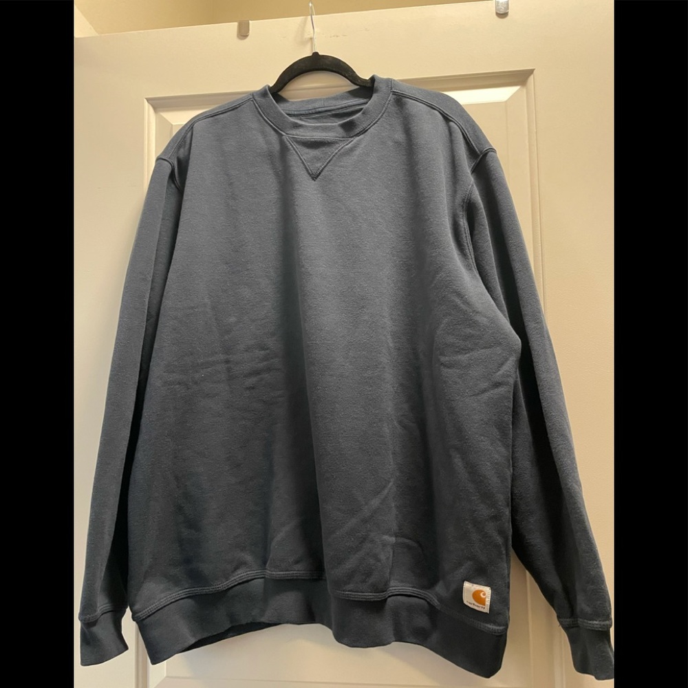 Men’s Carhartt Sweatshirt Navy Blue XL